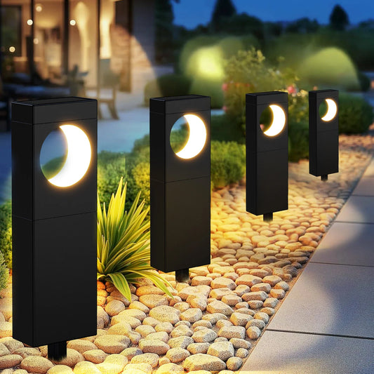4/6Pack Super Bright Solar Outdoor Lights